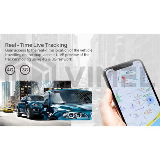 4G Magnetic Vehicle GPS Tracker LIVE 6000mAH