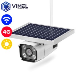 4G Solar Powered Security Camera Flood Light