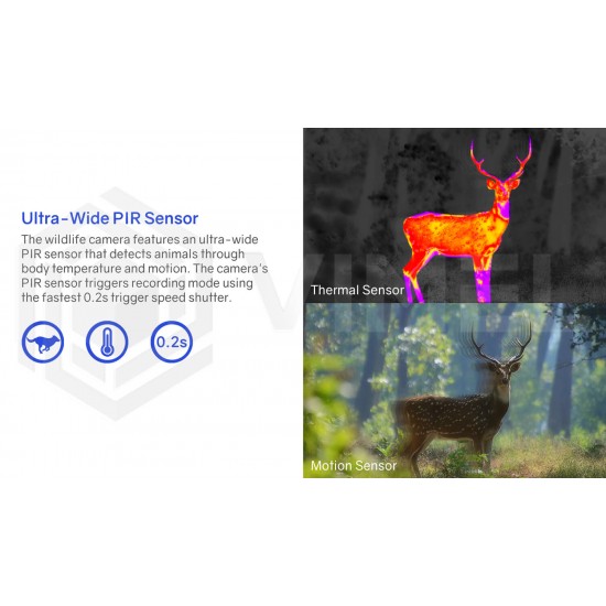 ULTRA HD 4K Wild Life Security Camera