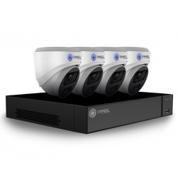 High-End NVR Home Security System POE Cameras 5MP