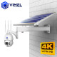 Solar Panel Security Camera System 30X UHD 4K