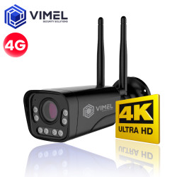ULTRA HD 4K 4G Security Camera with 24/7 Monitoring