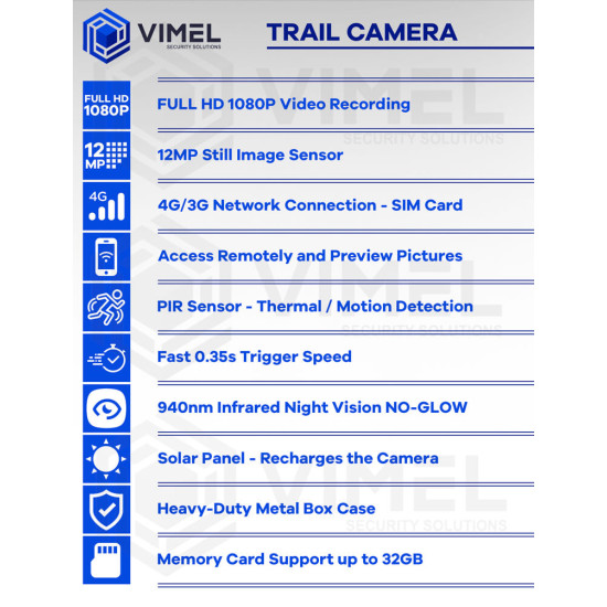 4G Solar Heavy Duty Trail Camera LIVE VIEW