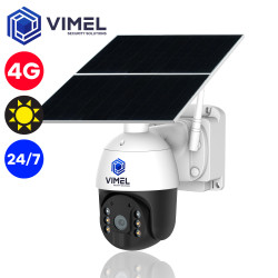 4G Dual Solar Powered Security Camera 24/7