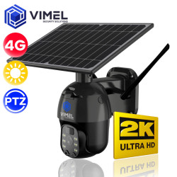 4G Solar Outdoor Security Camera 2K