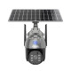 4G Solar Security Camera Alarm Human Detection