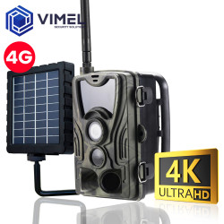 4G Solar Powered Trail Camera 4K LIVE VIEW