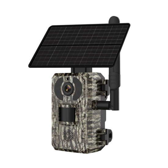 Trail Camera 4G Solar Panel 2K LIVE VIEW