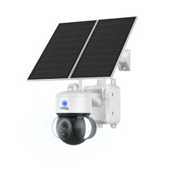 Wireless Security Camera Solar Panel 2K UHD Human Detection