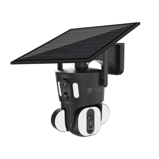 WIFI Security Camera Dual Floodlight Solar