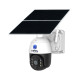 Home Security Camera WIFI Dual Solar Panel 20W