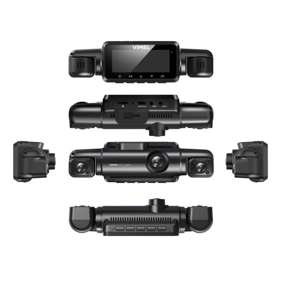 Dash Camera WIFI 360 Triple Lens 4K