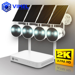 Home Security NVR System Cameras UHD 2K WIFI