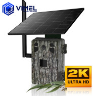 Solar Panel Trail Camera 4G ULTRA HD 2K 24/7