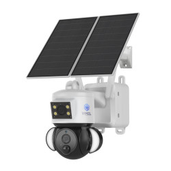 WIFI Security Camera 2K Dual Solar 24/7 Recording