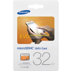 Samsung 32GB Microsd class 10 EVO
